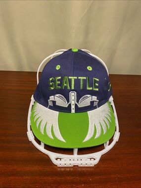 Seattle Seahawks NFL Wings SnapBack Cap 12th Man Hat adjustable O/S